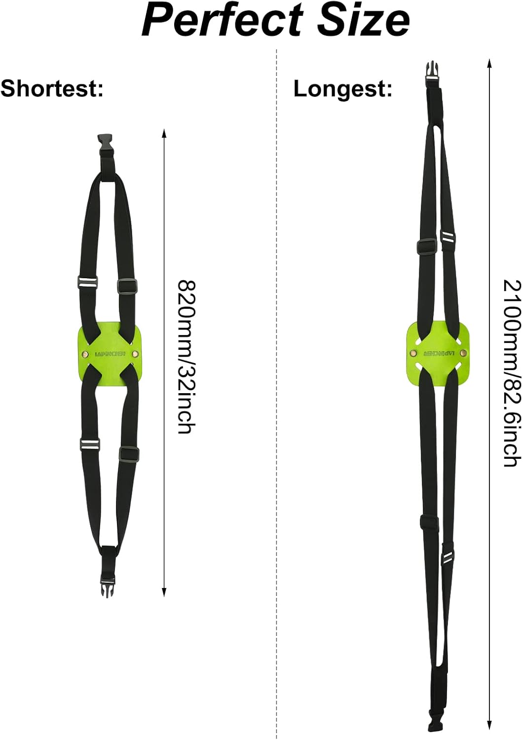 Luggage Straps, Bag Bungee, Luggage Bungee, Luggage Straps Suitcase Adjustable Belt, Adjustable and Portable Travel Suitcase Accessory (Green)