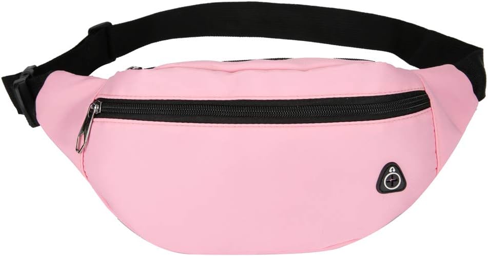 DAITET Crossbody Fanny Pack for Men&Women,Large Waist Bag & Hip Bum Bag with Adjustable Strap for