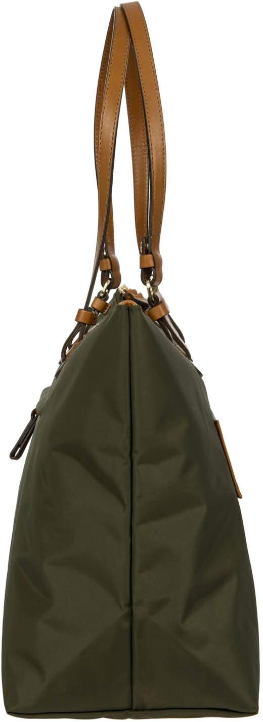 Bric's X-Collection Sportina Tote Bag – Large Water-Resistant Nylon Tote with Detachable Pouch for