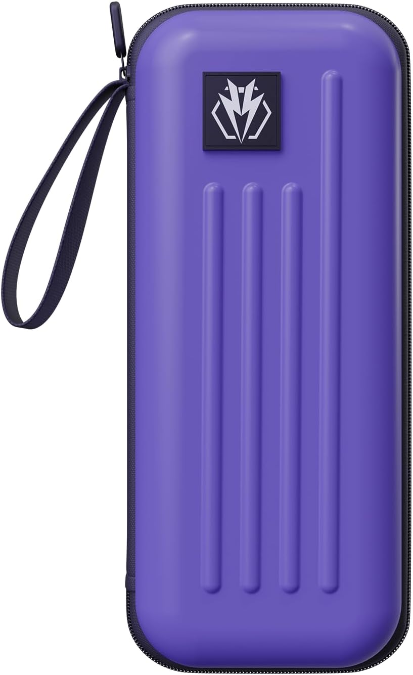 Dart Case,Darts Carrying Case Holds 3 Darts and Extra Accessories,Built-In Storage Tubes and Pockets for Flights, Tips, Shafts ect