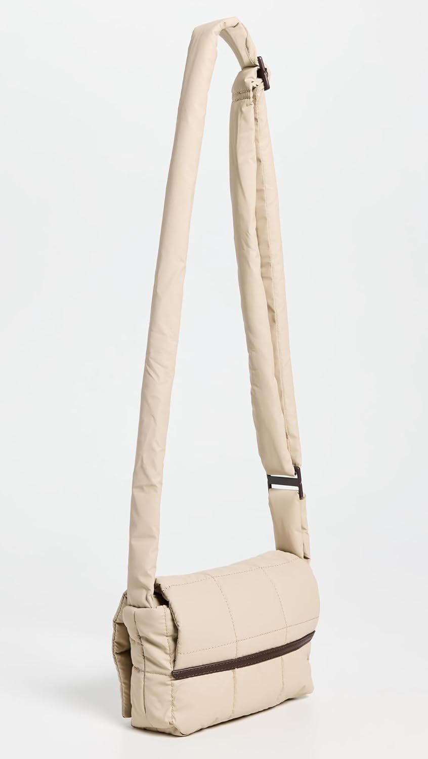 Vee Collective Women's Porter Messenger Mini Sand Crossbody Bag