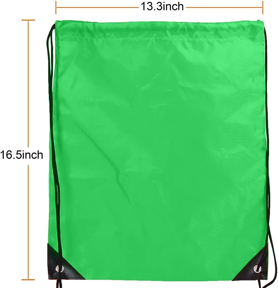 Bulk Drawstring Bags, Polyester Draw String Bags, Gym Sports Cinch Bag Drawstring Backpack for Women Men