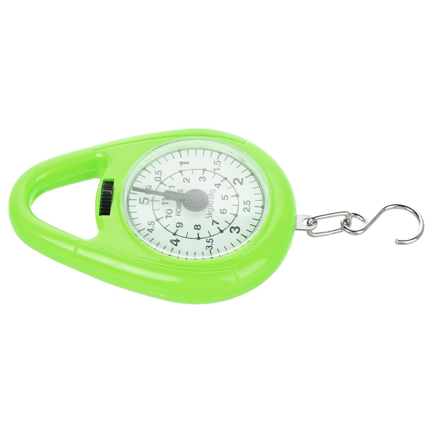 Gatuida Spring Scale Mini Hanging Scale for Luggage Weight Portable Mechanical Hook Weighing Tool for Travel and Shopping Use