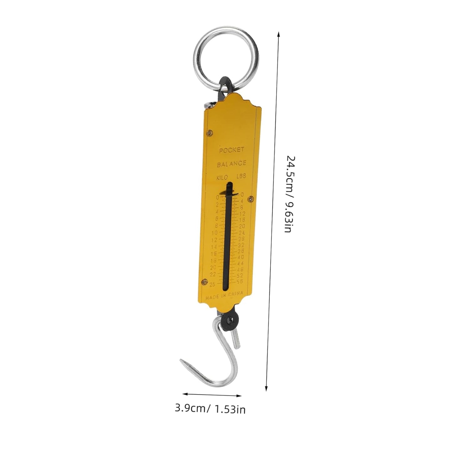DOITOOL 25kg Hand Scales Portable Fishing Scale for Luggage Weighing for Kitchen and Travel