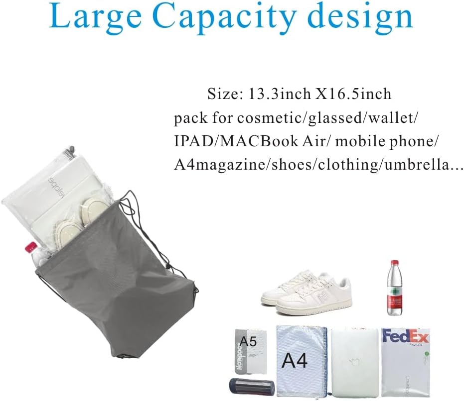 Drawstring Backpack Bulk 24Pcs Draw String Backpack Bags DIY Gym Sports Traveling Yoga Cinch Bag