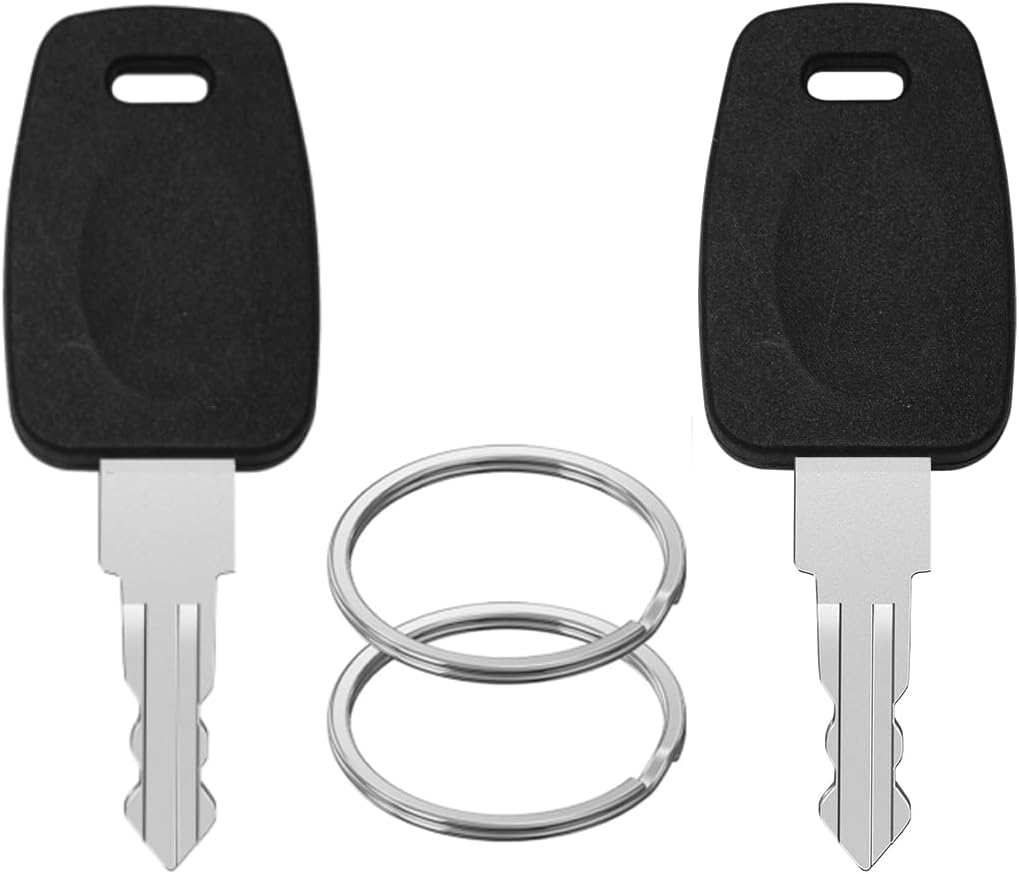 Master Luggage Keys Compatible with 007 Suitcase Password Locks Repair AC Approved Locks Key (2 PCS T-S-A 002 Silvery)