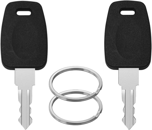 Master Luggage Keys Compatible with 007 Suitcase Password Locks Repair AC Approved Locks Key (2 PCS T-S-A 002 Silvery)