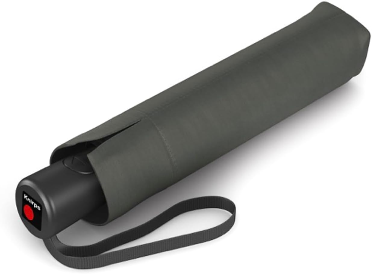 Knirps A.200 Medium Duomatic Windproof Umbrella for Adults – Automatic Open Close 38.5" Canopy, Travel Case Included