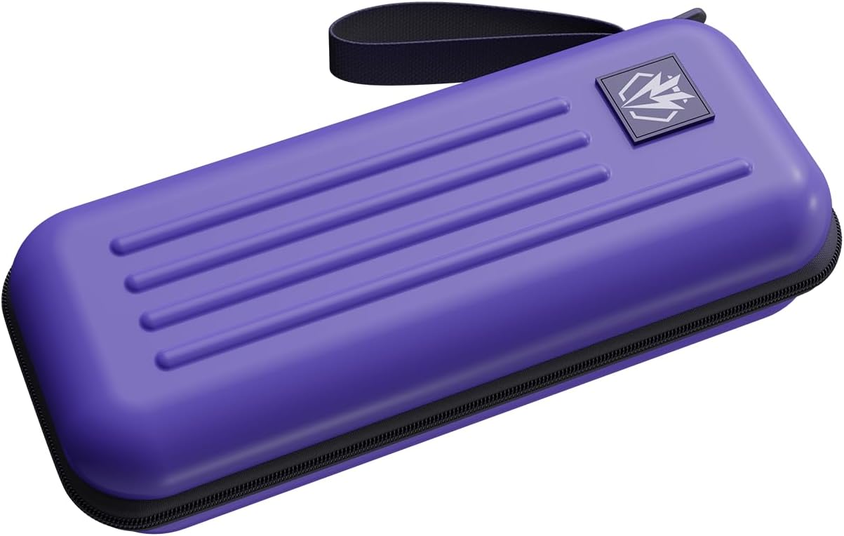 Dart Case,Darts Carrying Case Holds 3 Darts and Extra Accessories,Built-In Storage Tubes and Pockets for Flights, Tips, Shafts ect