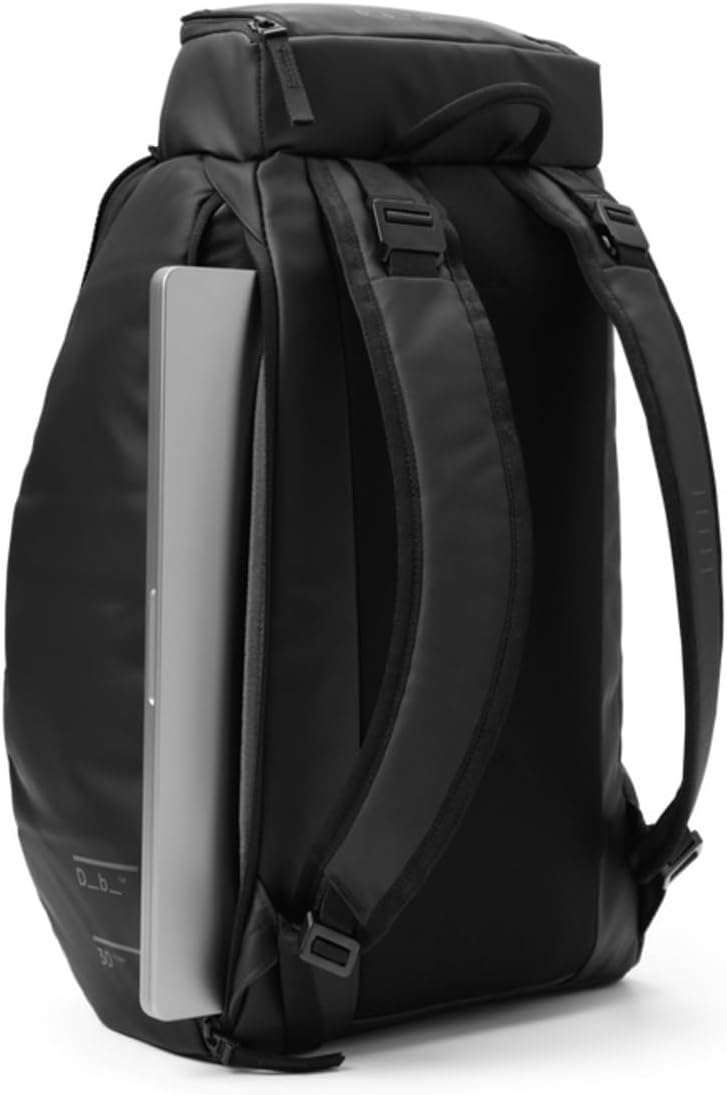 Db Journey The Hugger - Durable Travel Backpack with Laptop Compartment for Work & Gym, Luggage Backpack with Roller Bag Attachment, Full-Zip Main Compartment, 30L - Cappuccino
