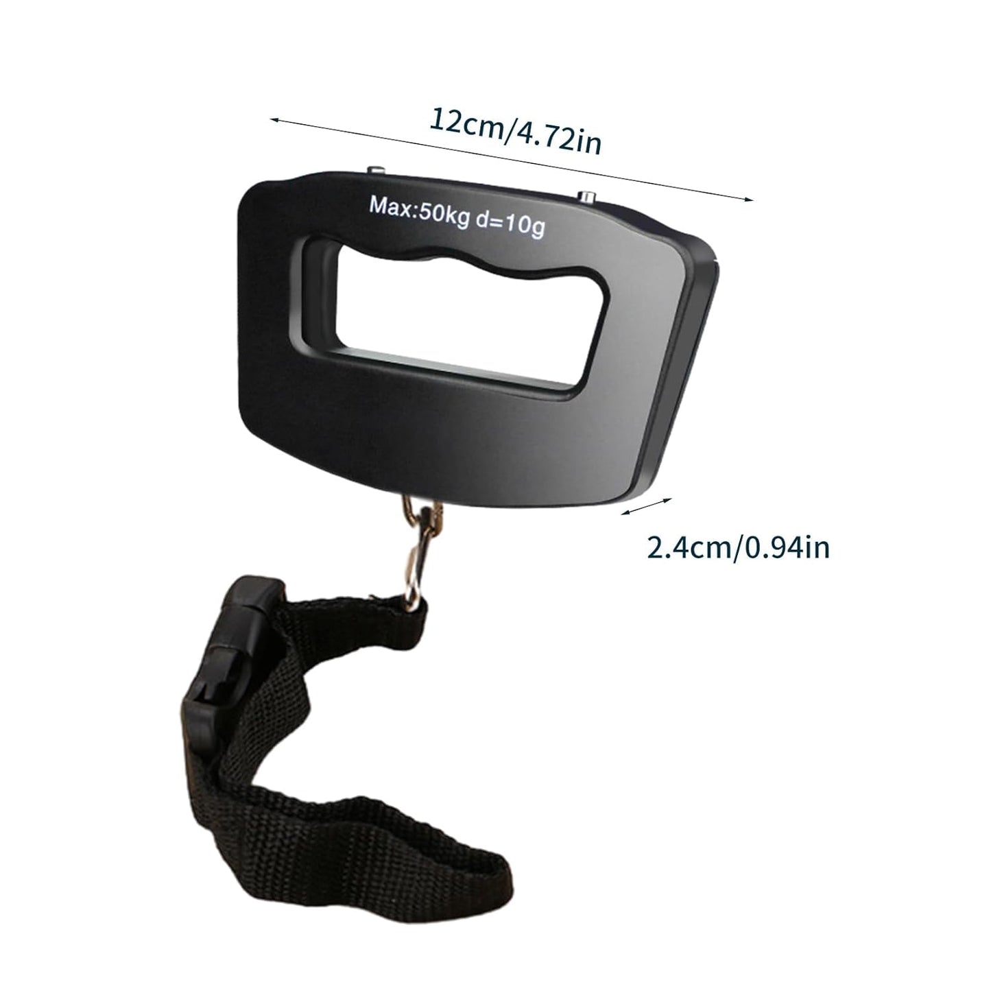 Digital Luggage Scale 110lb/50kg Portable Handheld Suitcase Weight Scale With Hook For Travel Scale