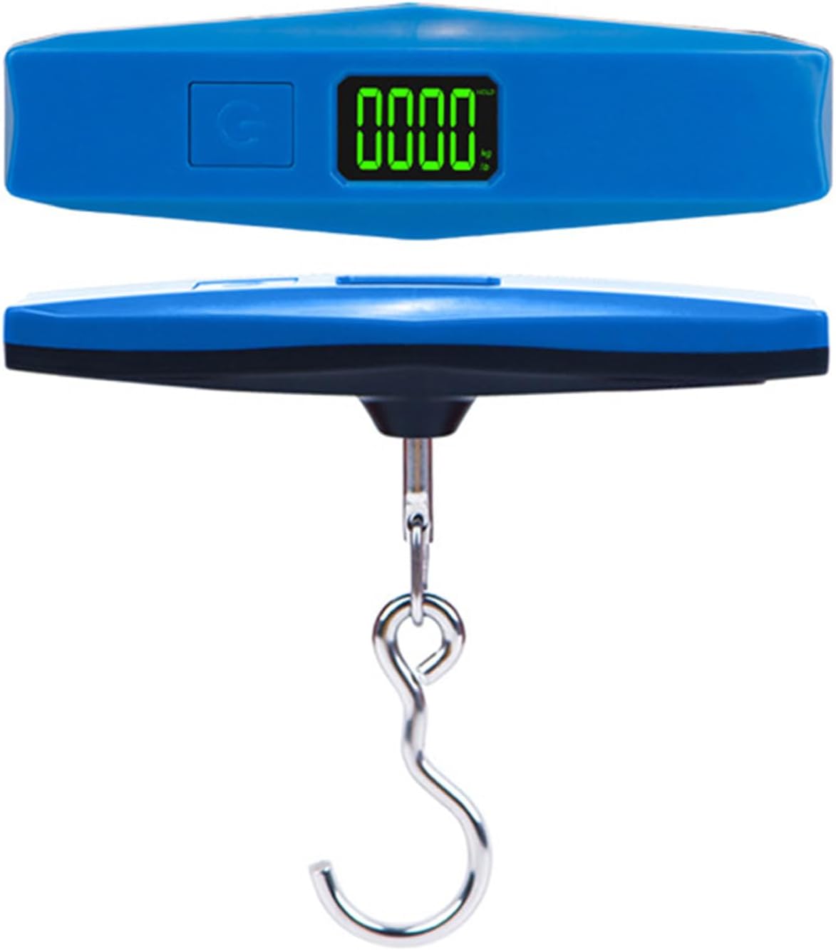 50kg T Handle Weight Tester With Peels Function & Not Slip Grip Handheld Travel Scale With LCD Display For Suitcases Business Use Commercial Easy Carrying Digital Hanging Scale