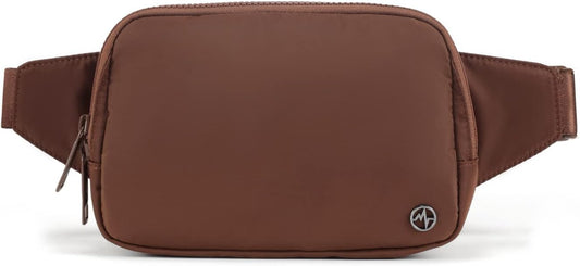 Pander Belt Bag Large 2L, Nylon Fanny Pack Purse for Women and Men with Adjustable Strap
