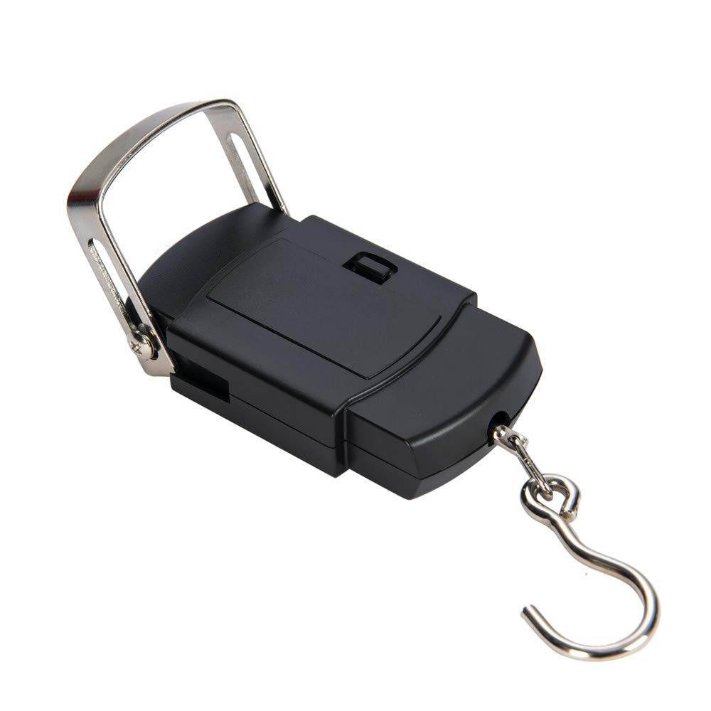 Portable Luggage Scale 50kg/110lb Electronic Digital Suitcase Weight Scale Travel Bag Hanging Weighing Scale