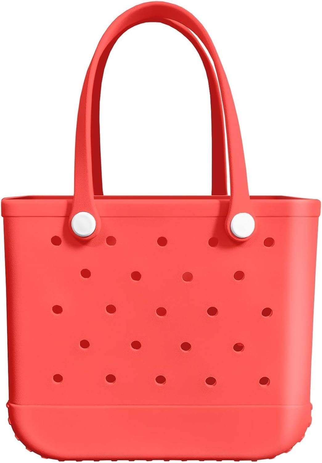 Medium Rubber Beach Bag for Men & Women, Large Capacity Rubber Travel Tote Bag for the Beach Boat Pool