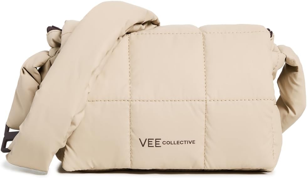 Vee Collective Women's Porter Messenger Mini Sand Crossbody Bag