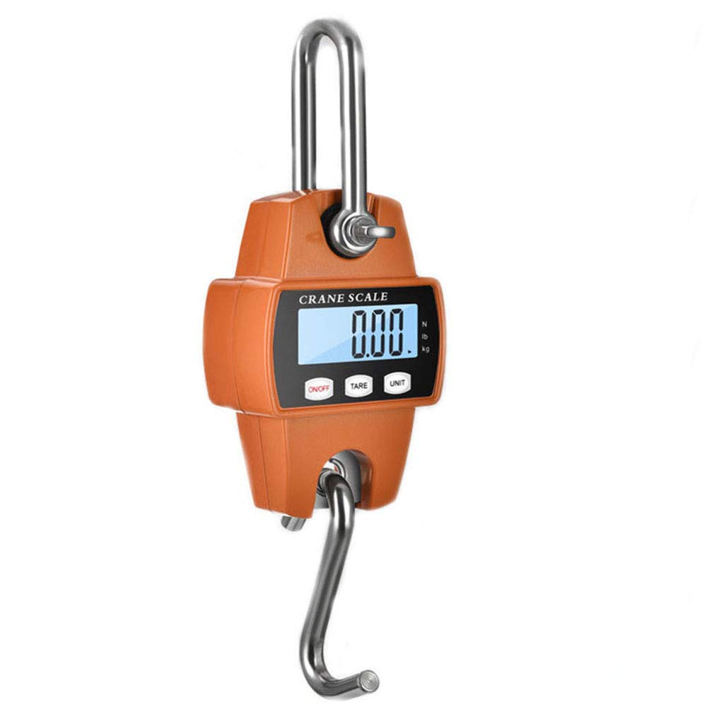 Hanging Weight Scale Industrial Heavy Duty for Farm, Hunting, Bow Draw Weight, Big Fish & Hoyer Lift with Accurate Sensor Digital, Professional (660 LBS)2