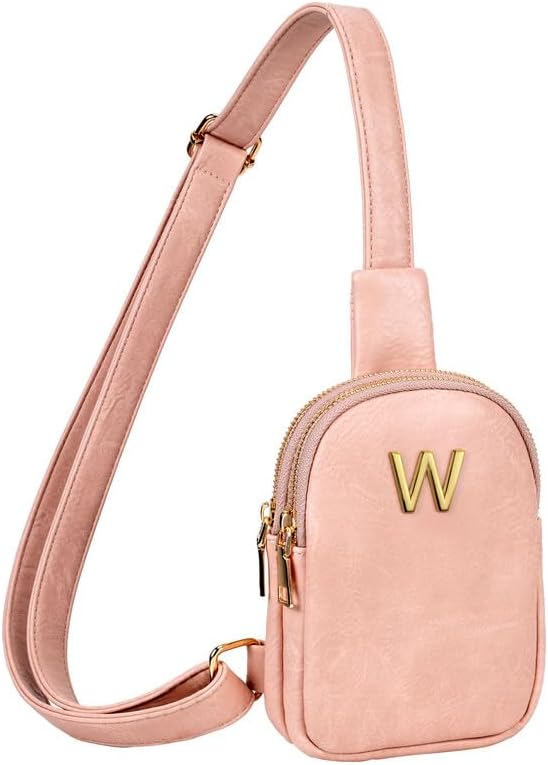 Gifts for College Girl, Initial Lightweight Crossbody Phone Purse for Teen Girls, Mini Shoulder Bag, Birthday Gifts for Women Girls Daughter Granddaughter, Cute Trendy Preppy Stuff for Friend