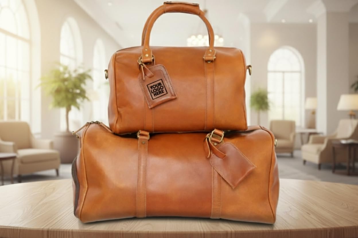 Luxe-Range Mens Duffle Bag, Personalized Leather Duffle Bag, Large Travel Bag, Weekend Bag, Christmas Gift For Men, Gift For Him