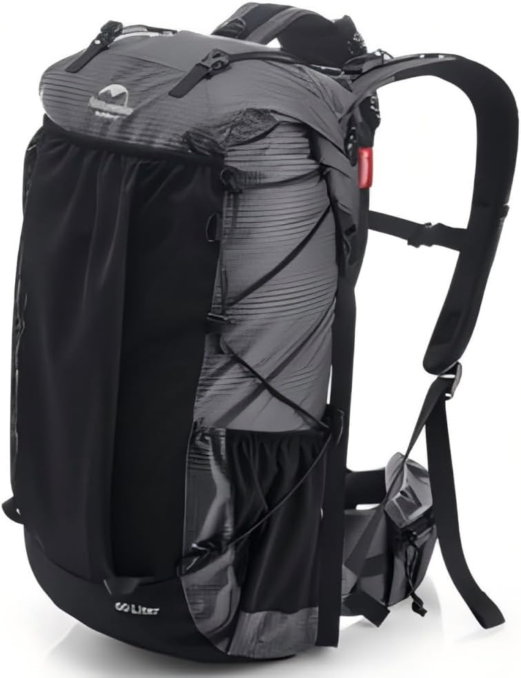 Naturehike Rock-40L/60L+5L Internal Frame Hiking backpacking backpack, Camping Waterproof Bag, Ultralight Outdoor Daypack with Rain Cover for Hiking, Backpacking,Camping Survival(60+5L)