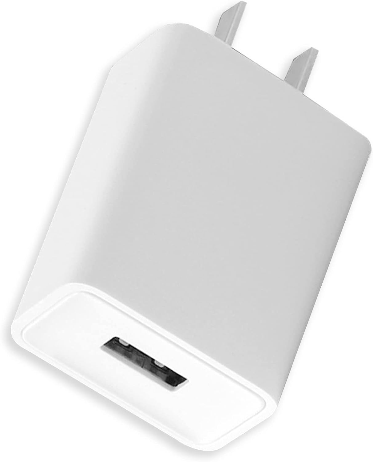 USB Wall Charger, 5V 2A Charger Power Adapter, Fast Charging USB Block, Charging Plug Block Cube, Wall Plug for iPhone, iPad, Sumsung, Android, Kindle, Baby Bottle Warmer(White)