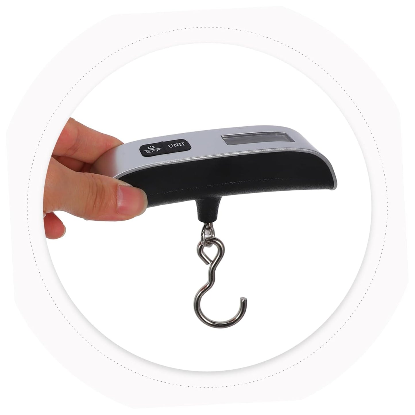 Veemoon Portable Electronic Scale Portable Scale Luggage Scale Baggage Scale High Precision Electronic Scale Mini Electronic Scale Light