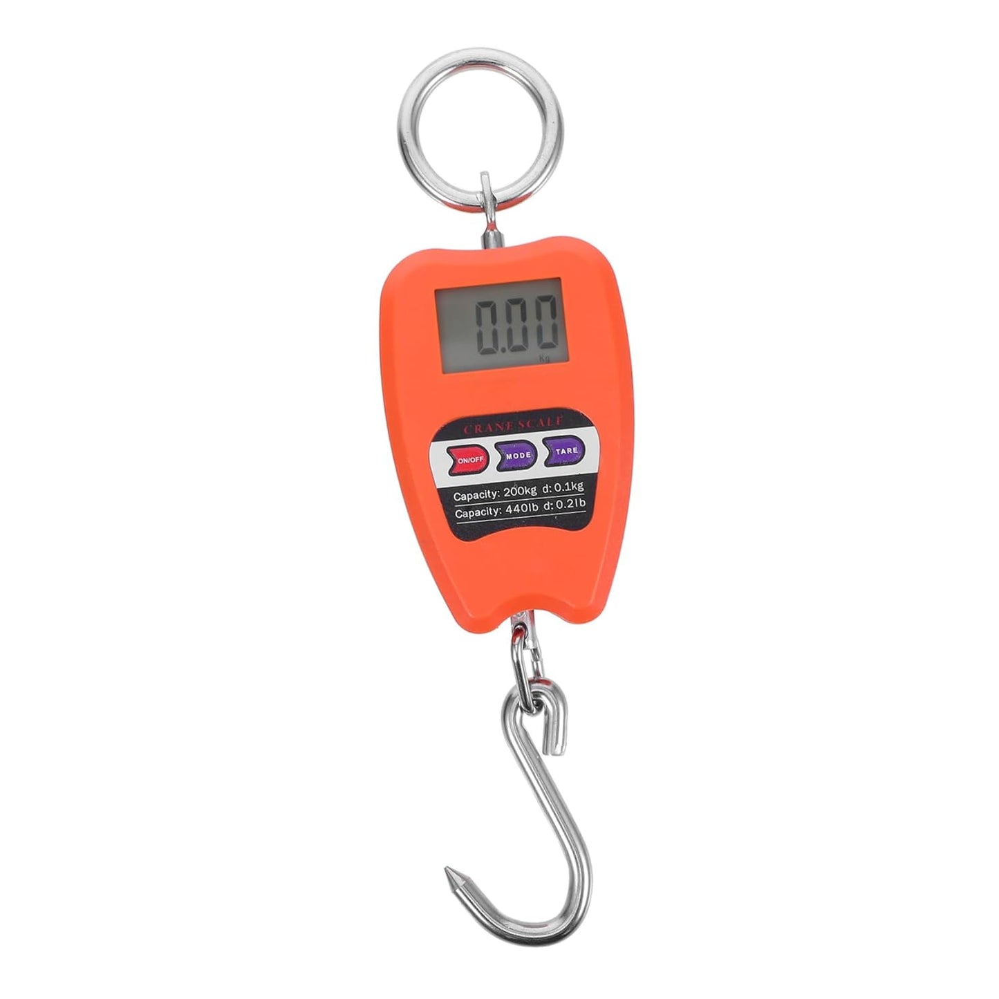STOBAZA Handheld Digital Luggage Scale Crane Scale Portable Weighing Tool Travel Hook