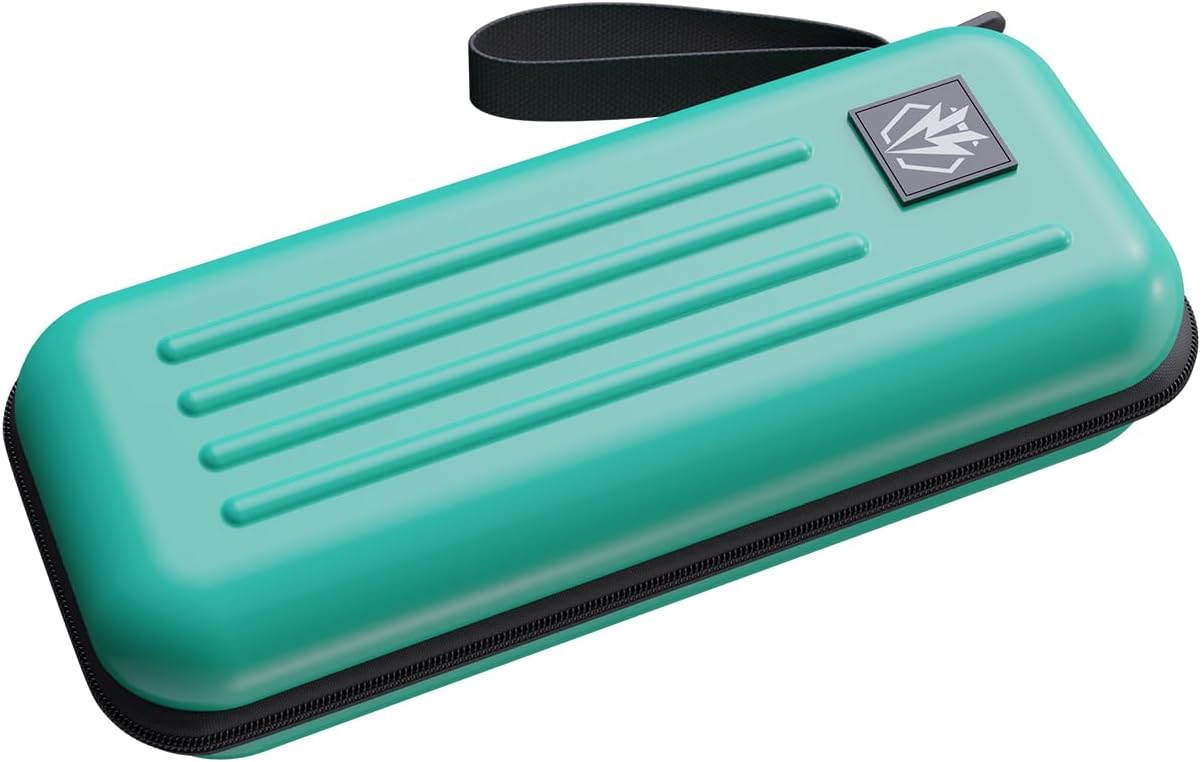 Dart Case,Darts Carrying Case Holds 3 Darts and Extra Accessories,Built-In Storage Tubes and Pockets for Flights, Tips, Shafts ect