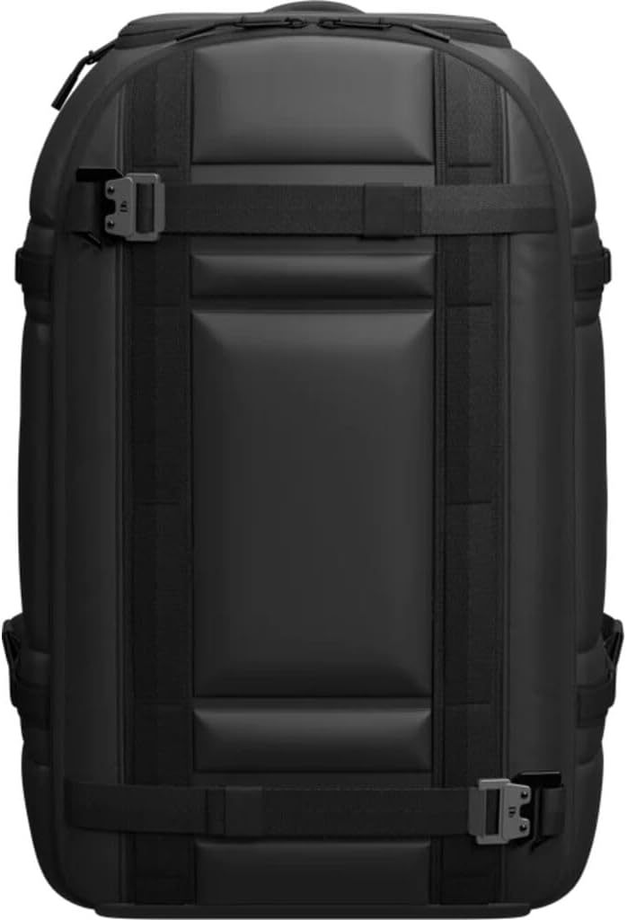 Db Journey Ramverk Pro Backpack - Lightweight, Heavy Duty Camera Backpack for Photographers with Laptop Compartment, Water-Resistant Camera Bag with Roller Bag Hook Up System, 32L - Blackout