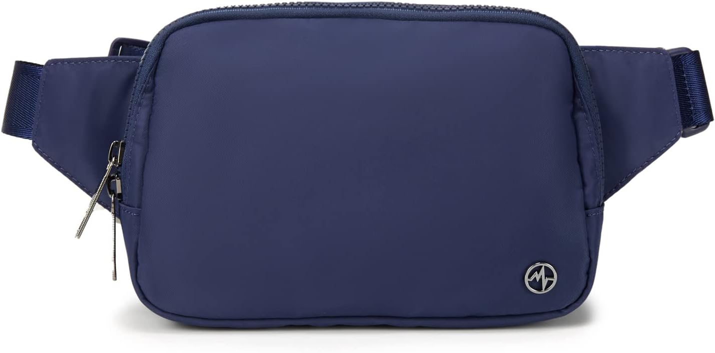 Pander Belt Bag Large 2L, Nylon Fanny Pack Purse for Women and Men with Adjustable Strap