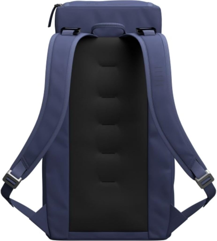 Db Journey The Hugger Backpack - Durable Travel Backpack with Laptop Compartment & Pockets for Work, Luggage Roller Bag Hook Up System, 25L - Blue Hour