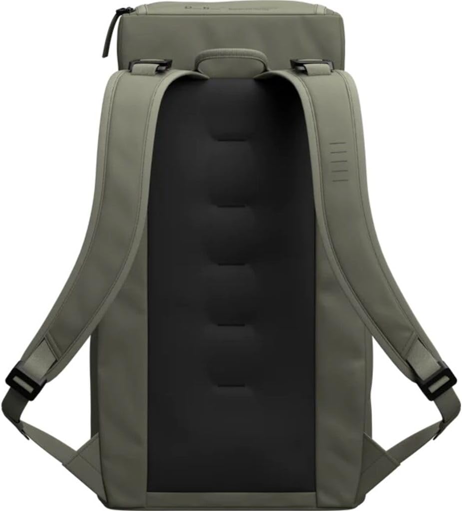Db Journey The Hugger Backpack - Durable Travel Backpack with Laptop Compartment & Pockets for Work, Luggage Backpack with Roller Bag Hook Up System, 25L - Moss Green