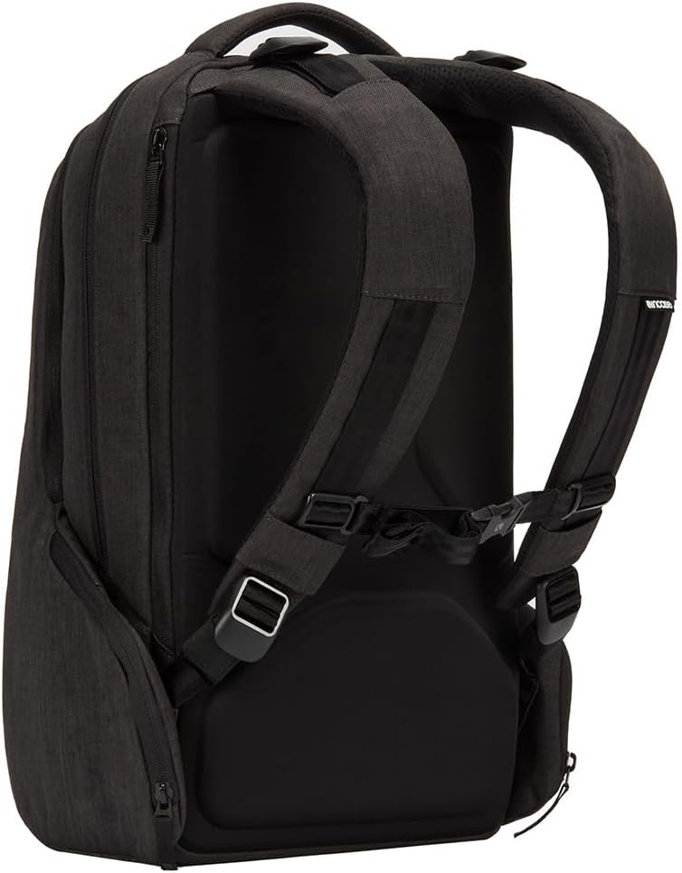 Incase ICON Backpack – Large Tech Backpack for Business, School, Travel – Laptop Bag with 8 Compartments, Fits 16 Inch Devices – Dedicated Laptop, Tablet, Phone and Accessory Pockets - Graphite