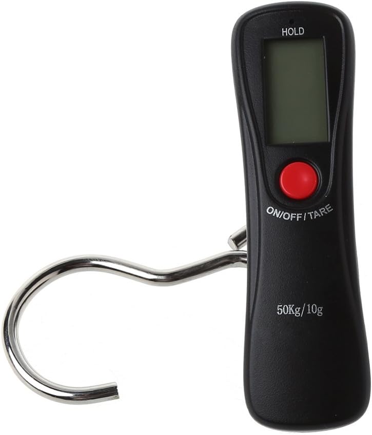 50kg/10g Portable Luggage Scale Digital Precise Hook Hanging Scale Electronic Weight Scale For Travel Househol