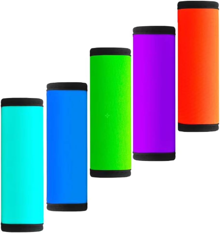 Luggage Handle Wrap-Neoprene Luggage identifiers for Suitcases Unique Bright Luggage Tags/Spotter/Markers/Handle Cover Travel Accessories