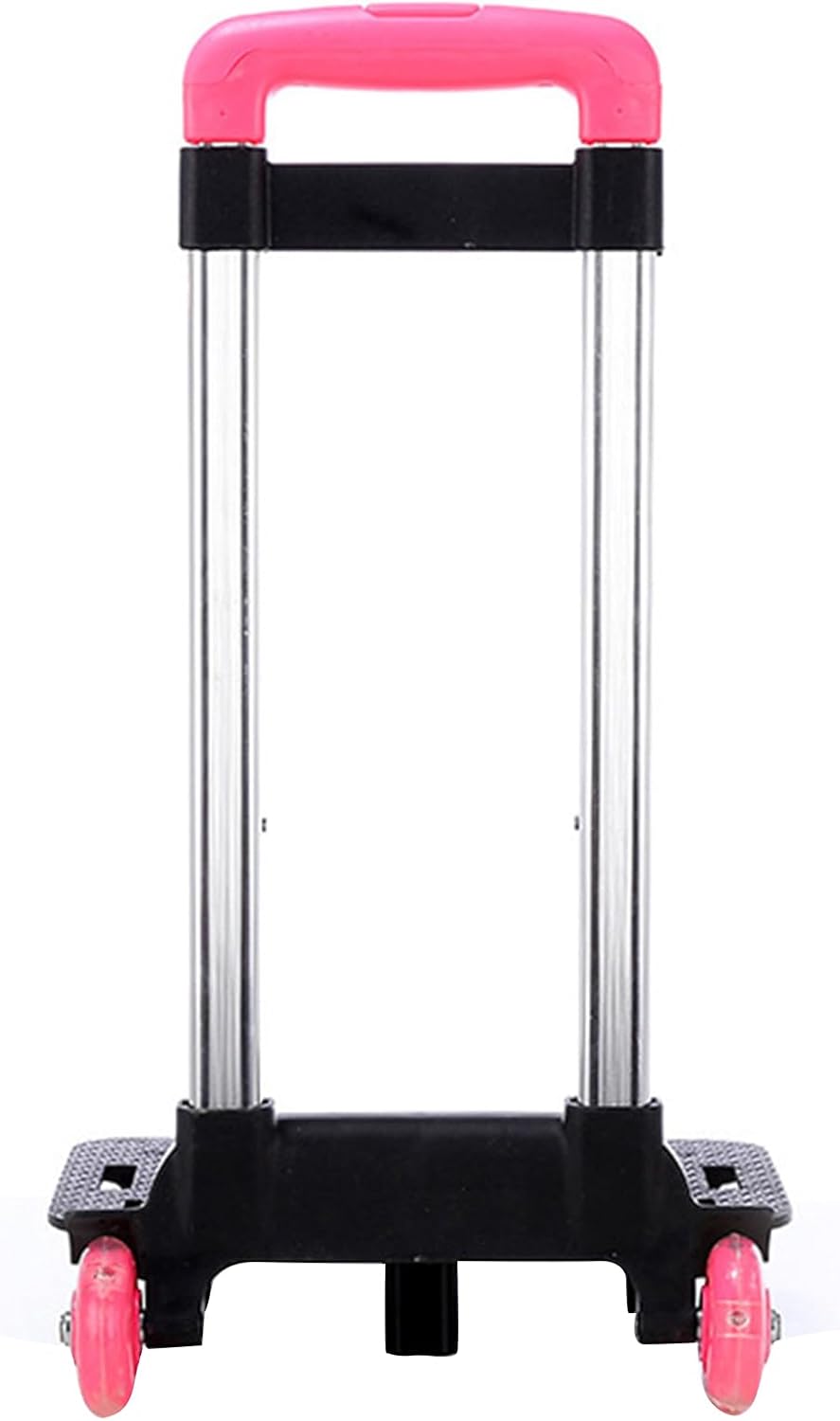 Backpack Trolley 2 Wheels Rolling Luggage Carts Foldable Trolley Cart Aluminium Alloy Hand Cart for School Bags Pet Bag