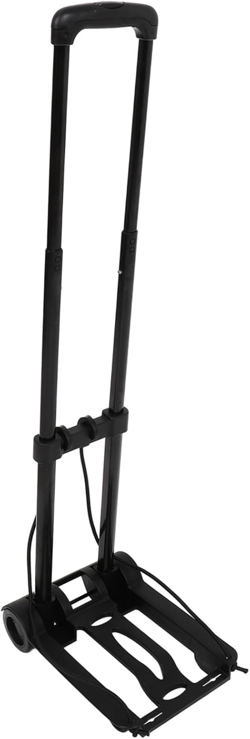 TEHAUX Compact Foldable Utility Cart Wheels Elastic Cord for Secure Transport Reinforced Base for