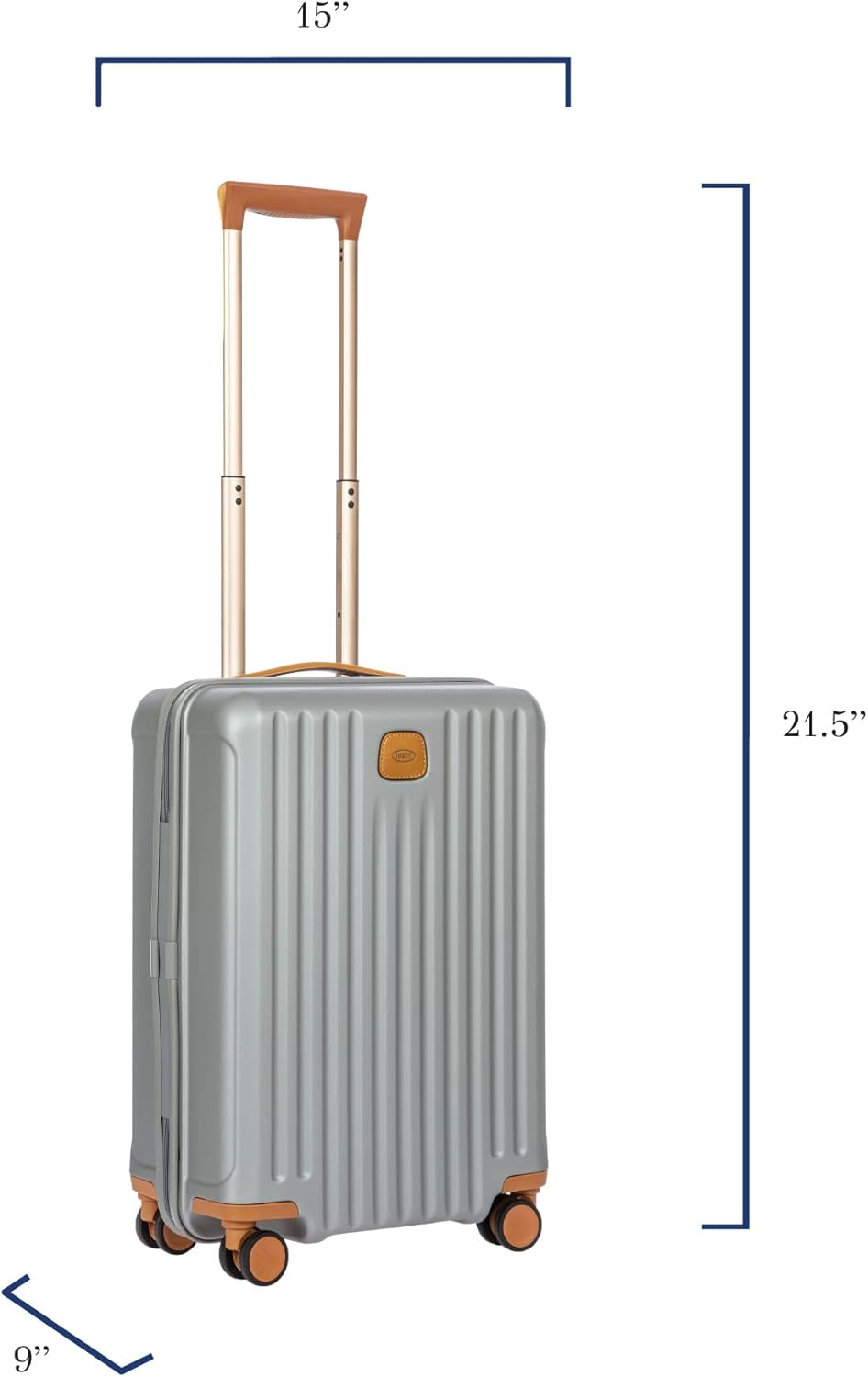 Bric's Capri 2.0 21-Inch Spinner - Luxury Carry On Luggage With Spinner Wheels - Lightweight