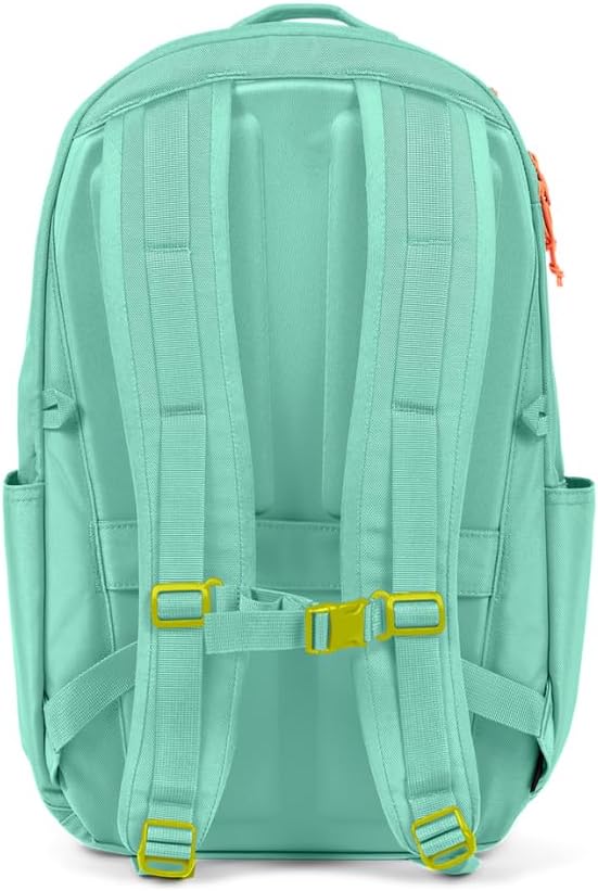 Baboon to the Moon City Backpack - in Multiple Colors, Versatile, Water-Repellent, 16" Laptop-Friendly Backpack (Aqua Drift)