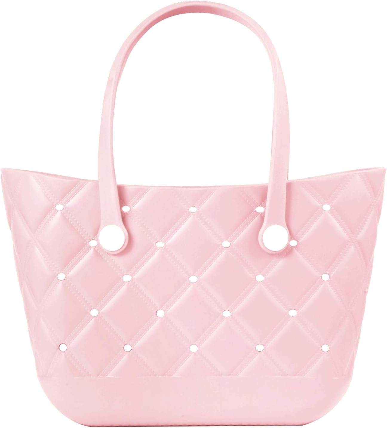 Large Waterproof Rubber Beach Bag for Women Lightweight Beach Tote For Beach Pool & Gym&Travel