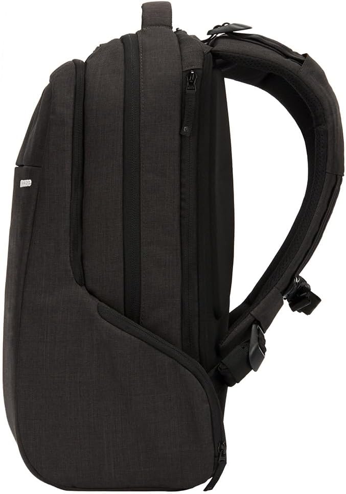 Incase ICON Backpack – Large Tech Backpack for Business, School, Travel – Laptop Bag with 8 Compartments, Fits 16 Inch Devices – Dedicated Laptop, Tablet, Phone and Accessory Pockets - Graphite