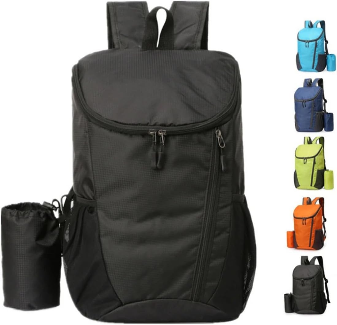 Portable Foldable Backpack Folding Mountaineering Bag, Ultralight Outdoor Cycling Rucksack, Travel