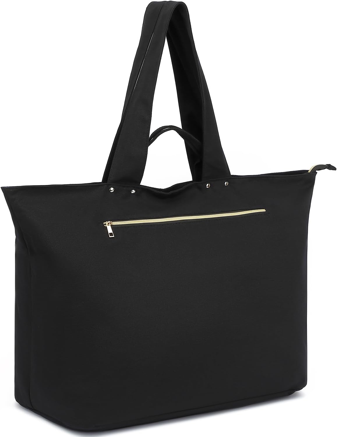 Large Beach Bag for Women, Waterproof Travel Tote Bag with Lunch/Wet Pocket for Weekender, Sandproof, Zipper Closure