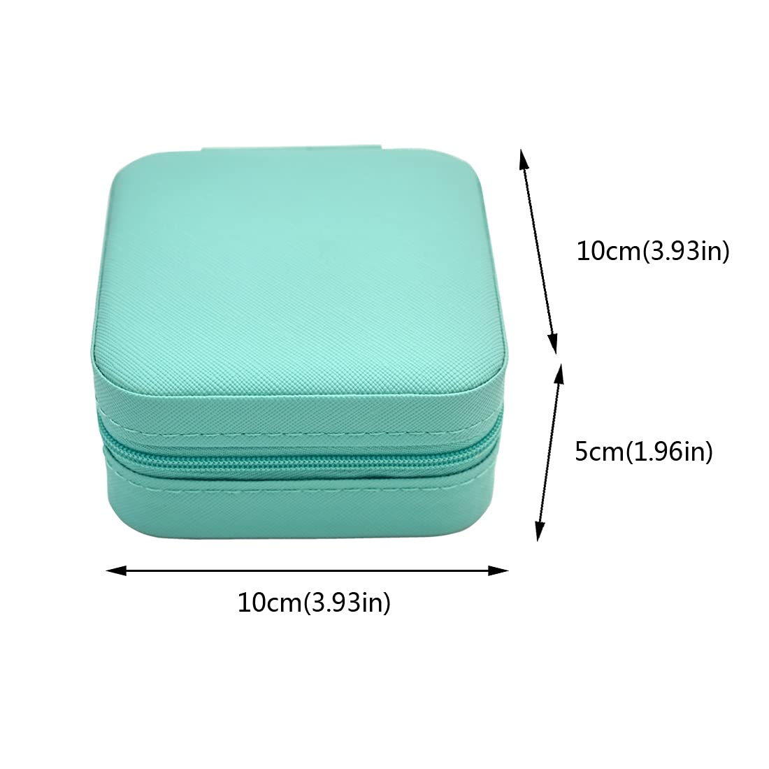 TRODANCE Mini Jewelry Travel Case, Small Portable Jewellry Organizer Box Portable Display Storage