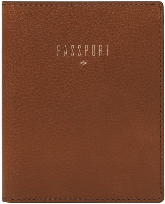Fossil Women's Passport RFID Blocking Travel Passport Holder Case Wallet for Women