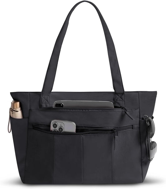 Tote Bag for Women Shoulder Bag Work Bags with Zipper Lightweight Handbags for Travel,Work,School
