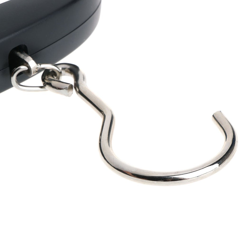 Portable Luggage Scale Digital Precise Fish Hook Hanging Scale Electronic Weight Scale for Travel Home 50kg/10g