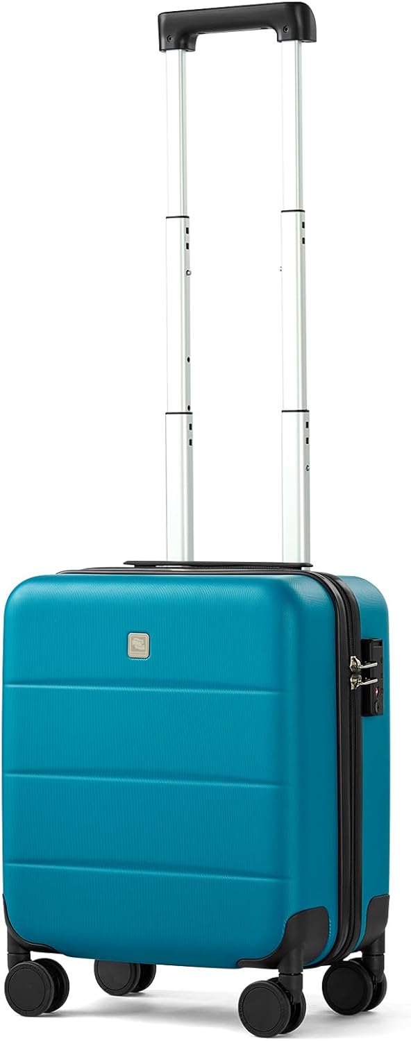 Hanke 16 Inch Underseat Carry On Luggage with Wheels Hard Shell Mini Small Suitcases Carry On Bag