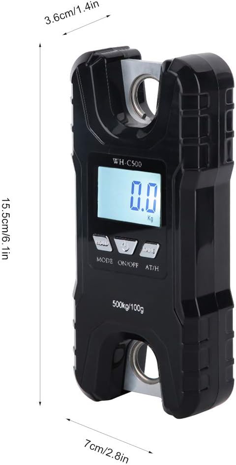 Portable Digital Electronic Hanging Scale Luggage Hook Scale High Precision for Travelers and Shop Owners Hook Scale
