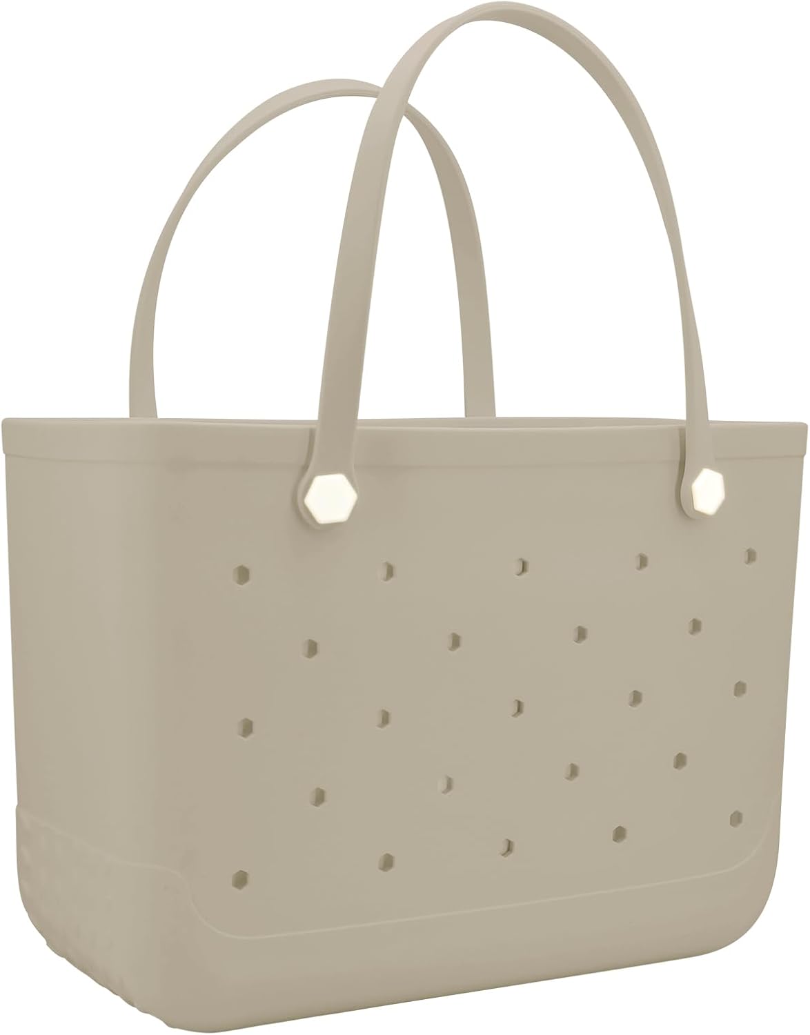 CXY Rubber Beach Bag, Waterproof Travel Tote bag for Women Outdoor Summer Beach Tote Washable Bag Open Handbag for Daily
